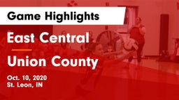East Central  vs Union County  Game Highlights - Oct. 10, 2020