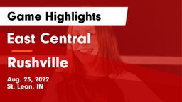 East Central  vs Rushville Game Highlights - Aug. 23, 2022