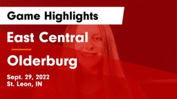 East Central  vs Olderburg Game Highlights - Sept. 29, 2022