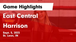 East Central  vs Harrison  Game Highlights - Sept. 5, 2023