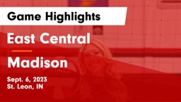 East Central  vs Madison  Game Highlights - Sept. 6, 2023