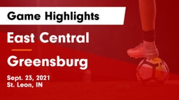 East Central  vs Greensburg  Game Highlights - Sept. 23, 2021