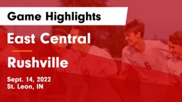 East Central  vs Rushville Game Highlights - Sept. 14, 2022