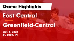 East Central  vs Greenfield-Central  Game Highlights - Oct. 8, 2022