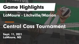 LaMoure - Litchville/Marion vs Central Cass Tournament Game Highlights - Sept. 11, 2021