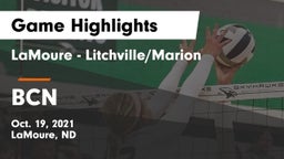 LaMoure - Litchville/Marion vs BCN Game Highlights - Oct. 19, 2021