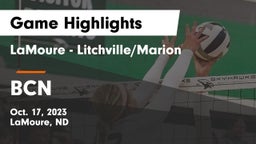 LaMoure - Litchville/Marion vs BCN Game Highlights - Oct. 17, 2023