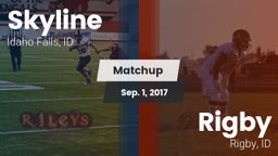 Matchup: Skyline  vs. Rigby  2017