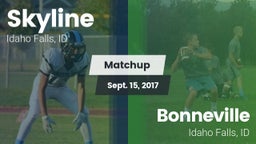 Matchup: Skyline  vs. Bonneville  2017