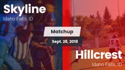 Matchup: Skyline  vs. Hillcrest  2018