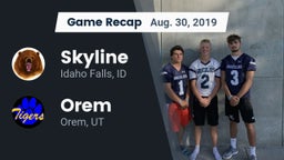 Recap: Skyline  vs. Orem  2019
