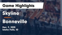 Skyline  vs Bonneville  Game Highlights - Dec. 9, 2020