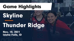 Skyline  vs Thunder Ridge  Game Highlights - Nov. 18, 2021