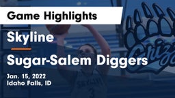 Skyline  vs Sugar-Salem Diggers Game Highlights - Jan. 15, 2022