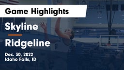 Skyline  vs Ridgeline  Game Highlights - Dec. 30, 2022