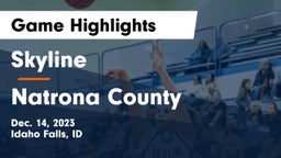 Skyline  vs Natrona County  Game Highlights - Dec. 14, 2023