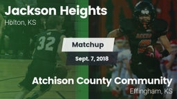 Matchup: Jackson Heights vs. Atchison County Community  2018