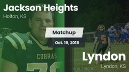 Matchup: Jackson Heights vs. Lyndon  2018