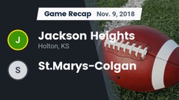 Recap: Jackson Heights  vs. St.Marys-Colgan 2018