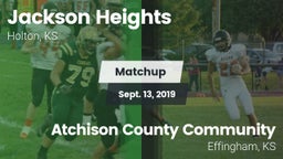 Matchup: Jackson Heights vs. Atchison County Community  2019