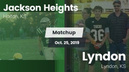 Matchup: Jackson Heights vs. Lyndon  2019
