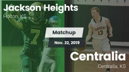 Matchup: Jackson Heights vs. Centralia  2019