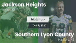 Matchup: Jackson Heights vs. Southern Lyon County 2020