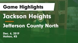 Jackson Heights  vs Jefferson County North  Game Highlights - Dec. 6, 2019