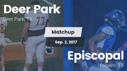 Matchup: Deer Park High vs. Episcopal  2017