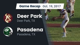 Recap: Deer Park  vs. Pasadena  2017