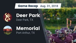 Recap: Deer Park  vs. Memorial  2018