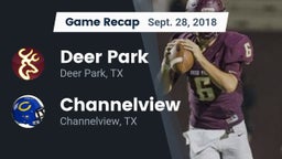 Recap: Deer Park  vs. Channelview  2018