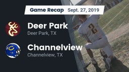 Recap: Deer Park  vs. Channelview  2019