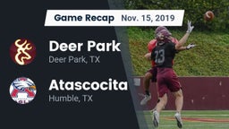 Recap: Deer Park  vs. Atascocita  2019