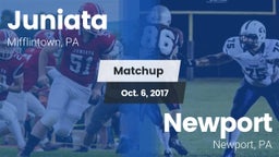 Matchup: Juniata  vs. Newport  2017