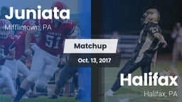 Matchup: Juniata  vs. Halifax  2017