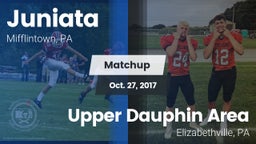 Matchup: Juniata  vs. Upper Dauphin Area  2017