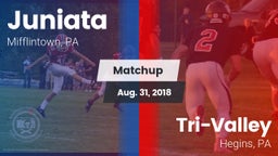 Matchup: Juniata  vs. Tri-Valley  2018