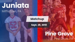 Matchup: Juniata  vs. Pine Grove  2018
