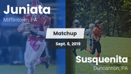 Matchup: Juniata  vs. Susquenita  2019