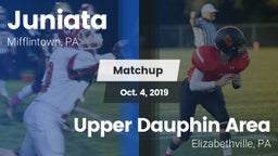 Matchup: Juniata  vs. Upper Dauphin Area  2019