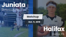Matchup: Juniata  vs. Halifax  2019