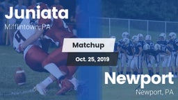 Matchup: Juniata  vs. Newport  2019