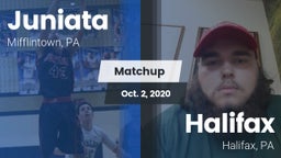 Matchup: Juniata  vs. Halifax  2020