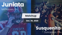 Matchup: Juniata  vs. Susquenita  2020