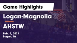 Logan-Magnolia  vs AHSTW  Game Highlights - Feb. 2, 2021