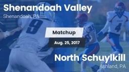 Matchup: Shenandoah Valley vs. North Schuylkill  2017