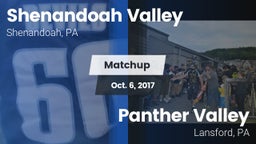 Matchup: Shenandoah Valley vs. Panther Valley  2017