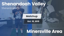 Matchup: Shenandoah Valley vs. Minersville Area 2019