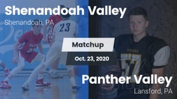 Matchup: Shenandoah Valley vs. Panther Valley  2020